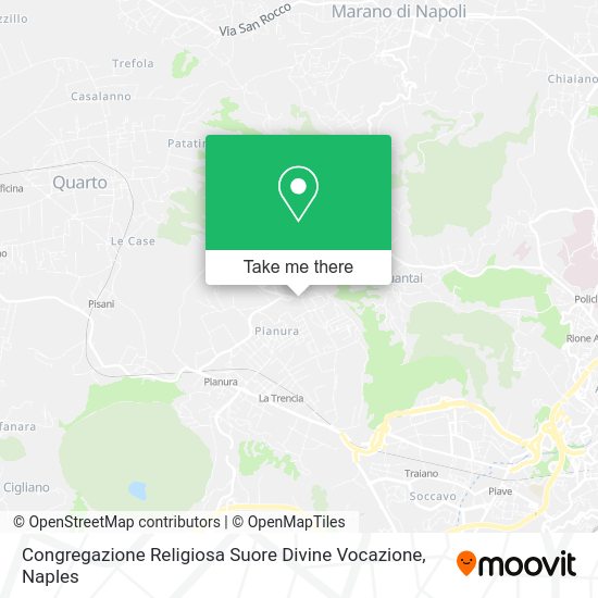 Congregazione Religiosa Suore Divine Vocazione map