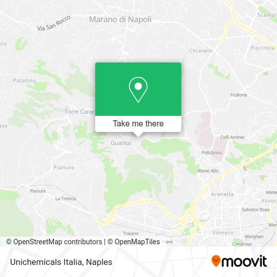 Unichemicals Italia map