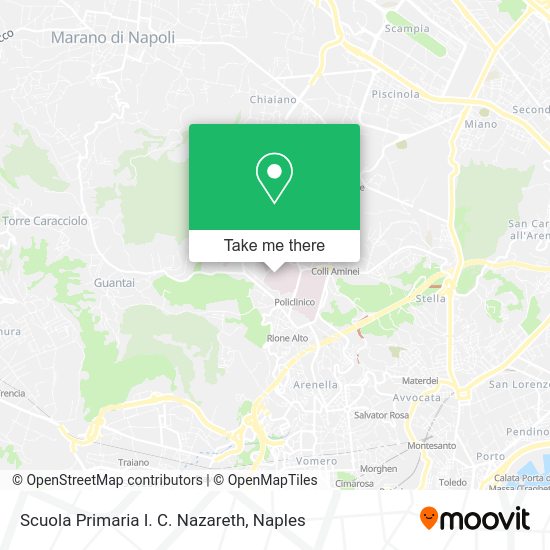 Scuola Primaria I. C. Nazareth map
