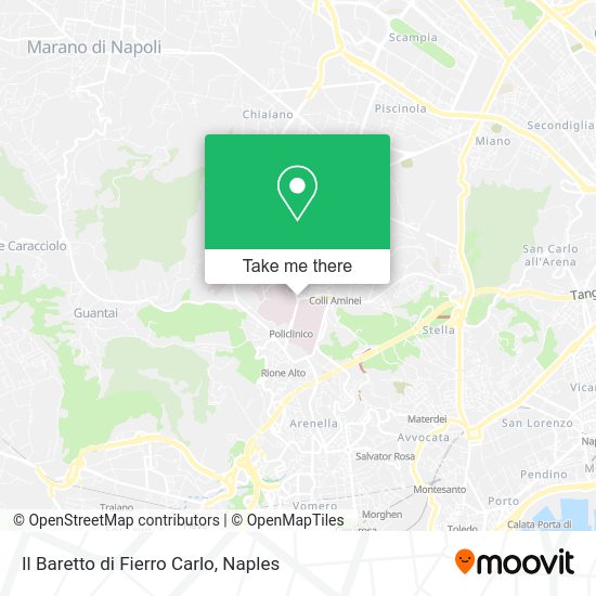 Il Baretto di Fierro Carlo map