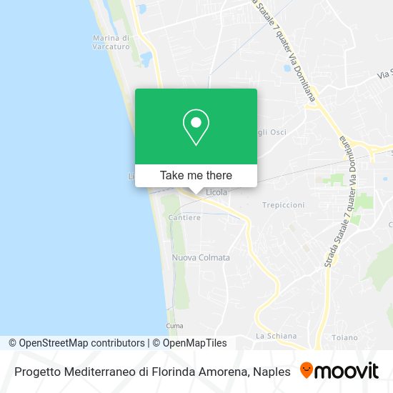 Progetto Mediterraneo di Florinda Amorena map