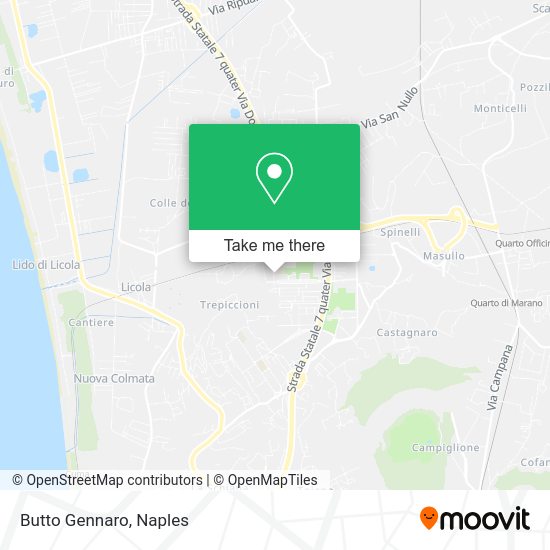 Butto Gennaro map