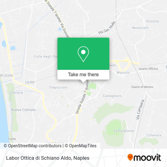 Labor Ottica di Schiano Aldo map