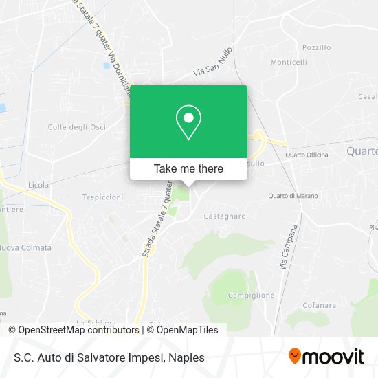 S.C. Auto di Salvatore Impesi map