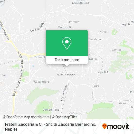 Fratelli Zaccaria & C. - Snc di Zaccaria Bernardino map