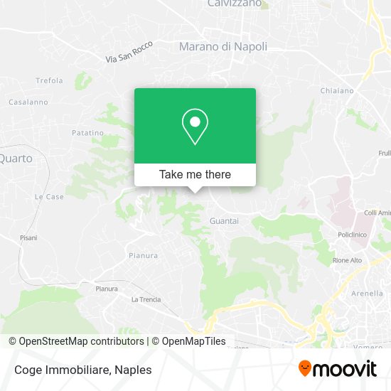 Coge Immobiliare map