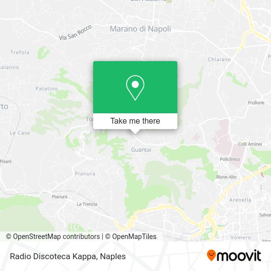 Radio Discoteca Kappa map