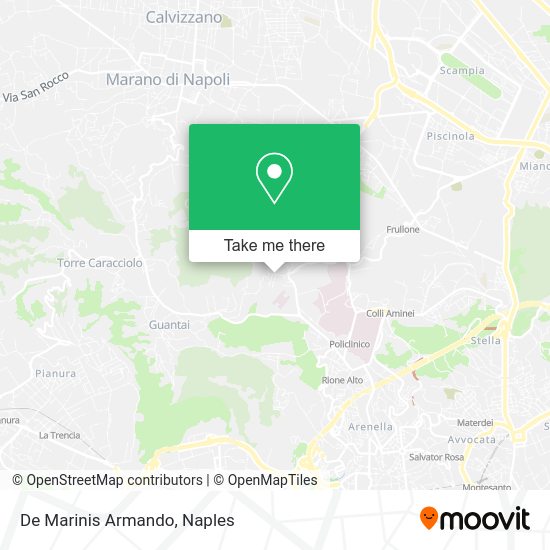 De Marinis Armando map