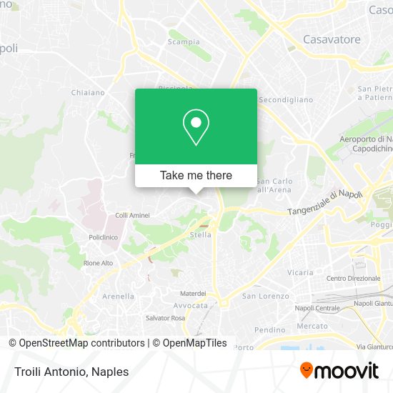 Troili Antonio map