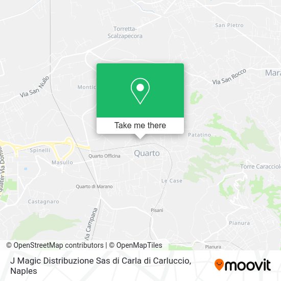 J Magic Distribuzione Sas di Carla di Carluccio map
