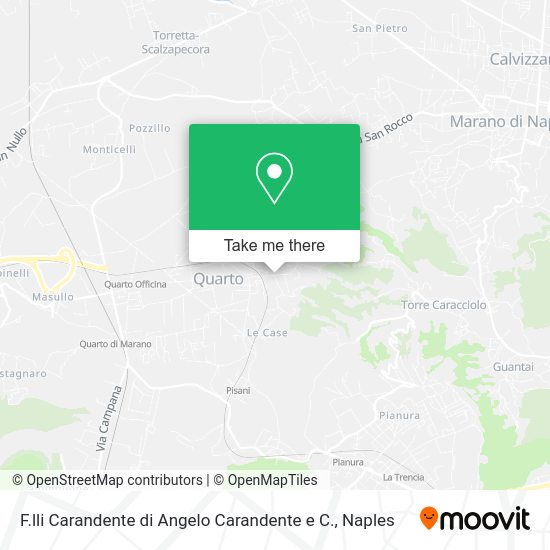 F.lli Carandente di Angelo Carandente e C. map