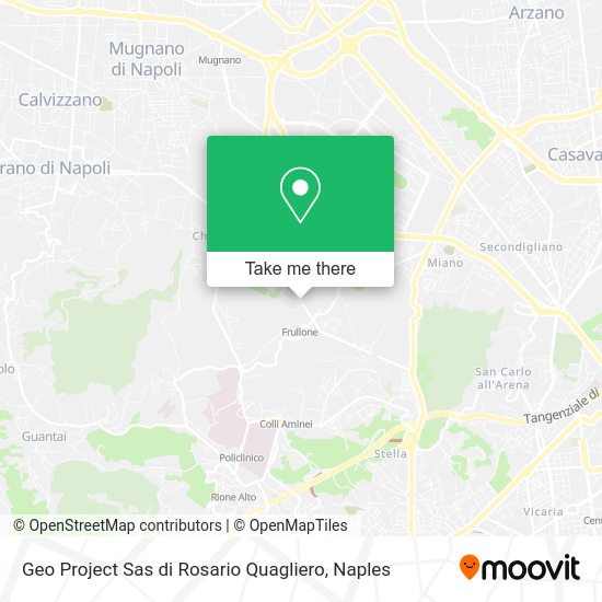 Geo Project Sas di Rosario Quagliero map