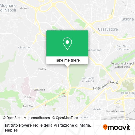 Istituto Povere Figlie della Visitazione di Maria map