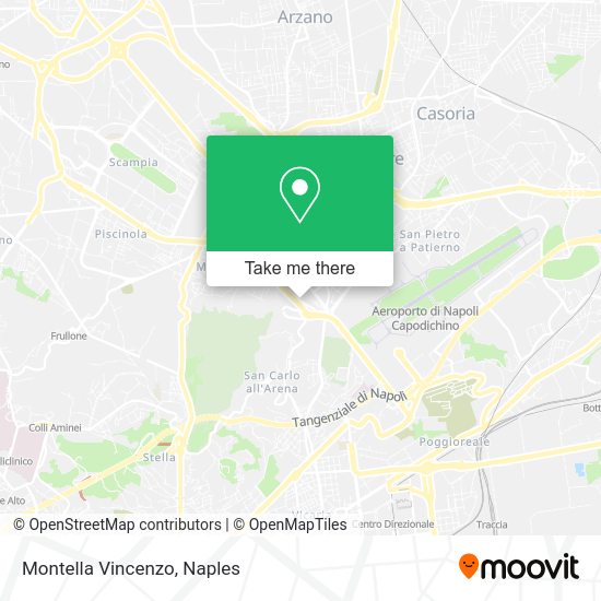 Montella Vincenzo map