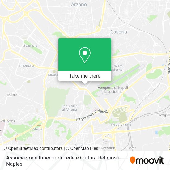Associazione Itinerari di Fede e Cultura Religiosa map