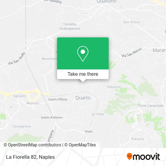 La Fiorella 82 map