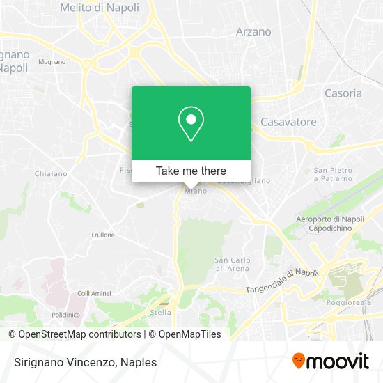 Sirignano Vincenzo map