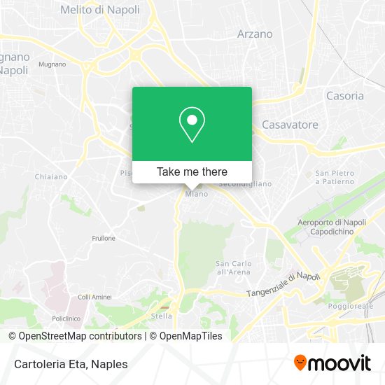Cartoleria Eta map
