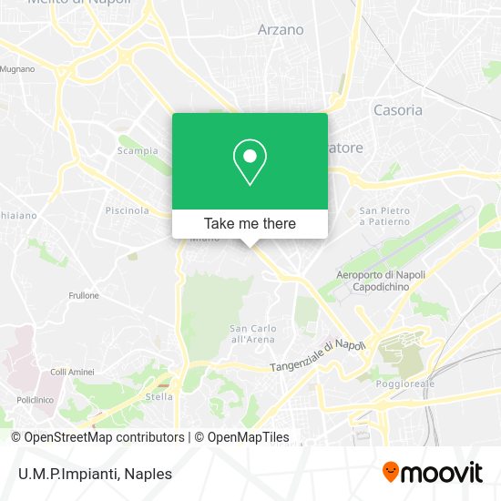 U.M.P.Impianti map