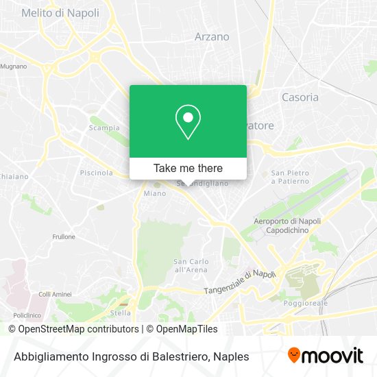 Abbigliamento Ingrosso di Balestriero map