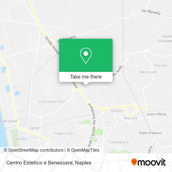 Centro Estetico e Benessere map