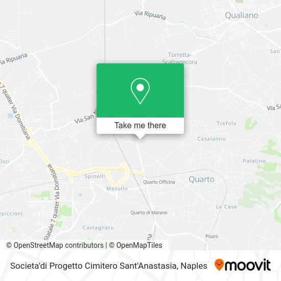 Societa'di Progetto Cimitero Sant'Anastasia map