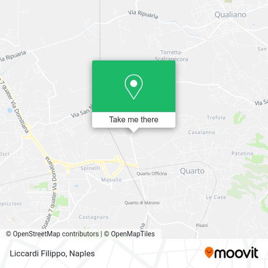 Liccardi Filippo map