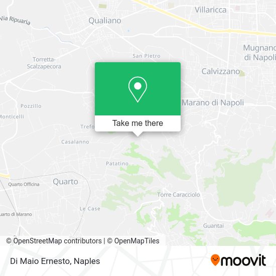 Di Maio Ernesto map
