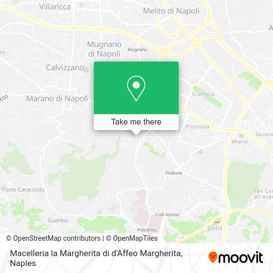 Macelleria la Margherita di d'Affeo Margherita map