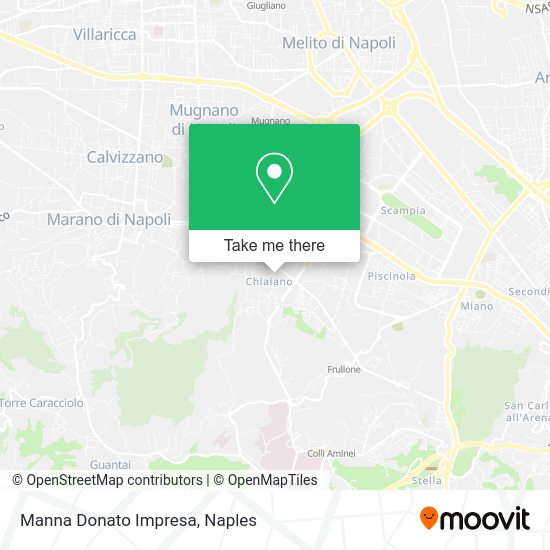 Manna Donato Impresa map
