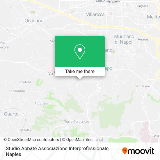 Studio Abbate Associazione Interprofessionale map