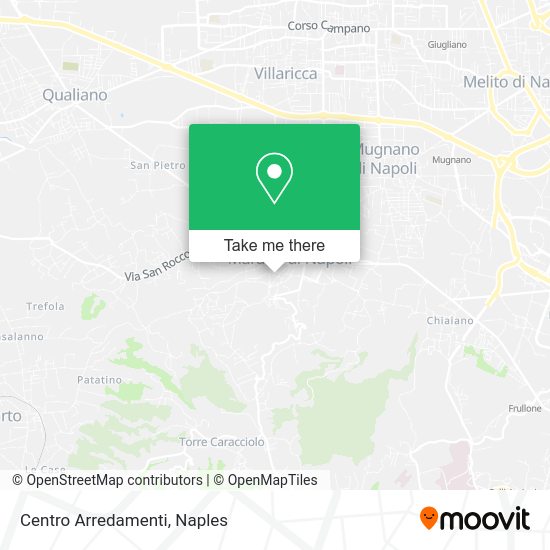 Centro Arredamenti map