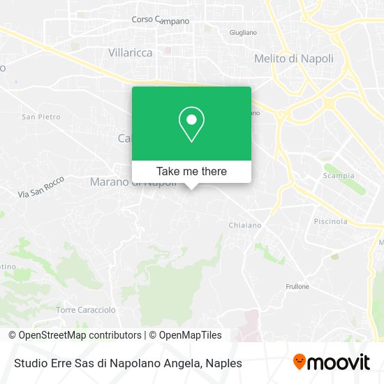 Studio Erre Sas di Napolano Angela map