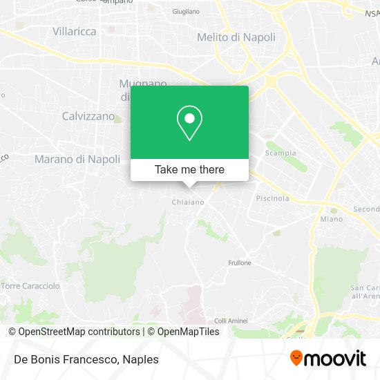 De Bonis Francesco map