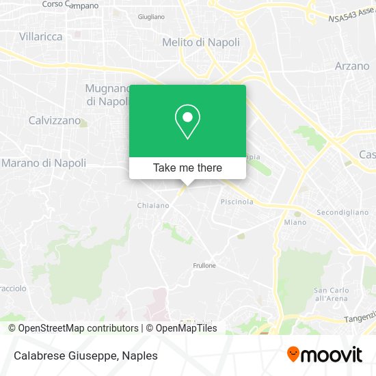 Calabrese Giuseppe map