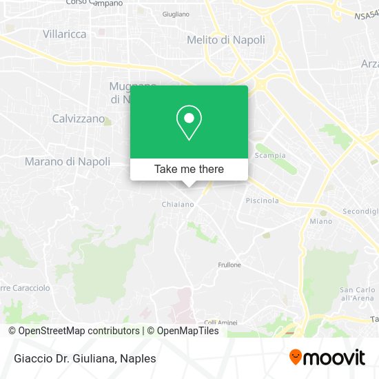 Giaccio Dr. Giuliana map