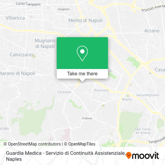 Guardia Medica - Servizio di Continuità Assistenziale map