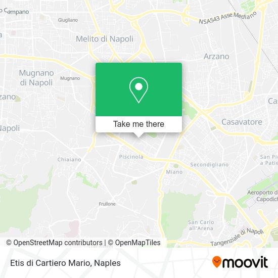 Etis di Cartiero Mario map