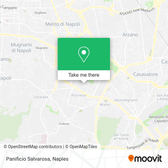 Panificio Salvarosa map
