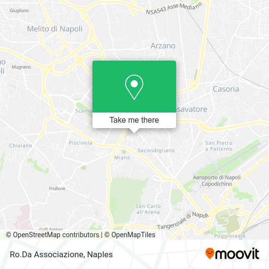 Ro.Da Associazione map