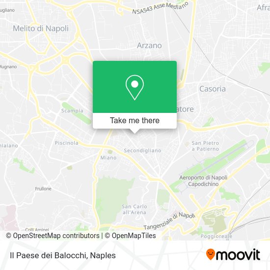 Il Paese dei Balocchi map