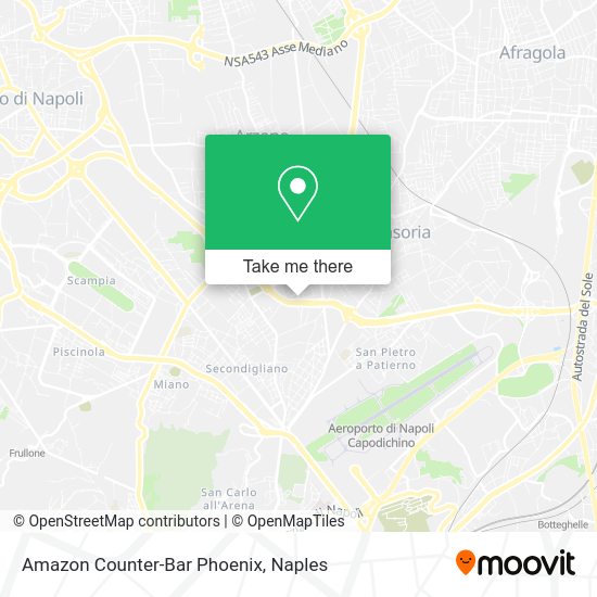 Amazon Counter-Bar Phoenix map
