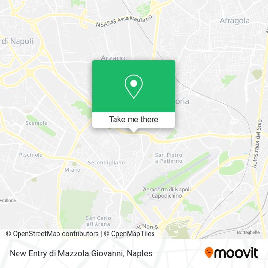 New Entry di Mazzola Giovanni map