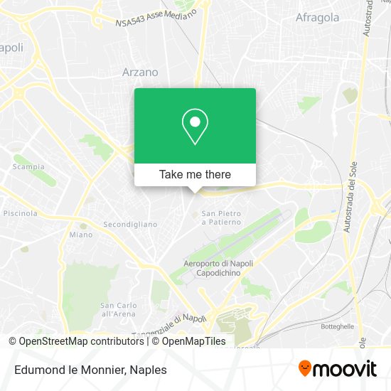 Edumond le Monnier map