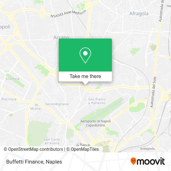 Buffetti Finance map