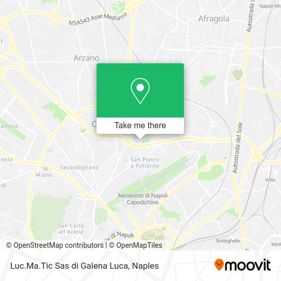 Luc.Ma.Tic Sas di Galena Luca map