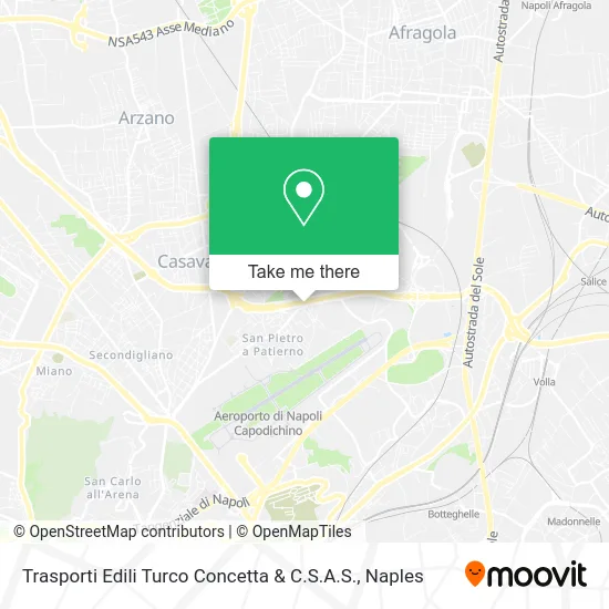 Trasporti Edili Turco Concetta & C.S.A.S. map