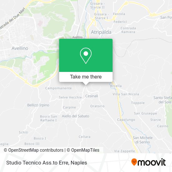 Studio Tecnico Ass.to Erre map