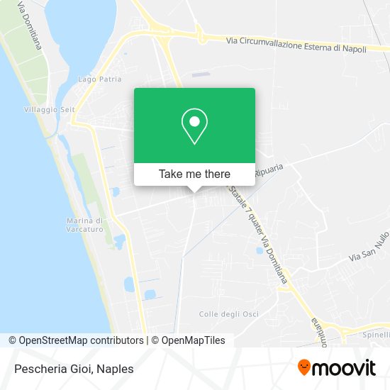 Pescheria Gioi map