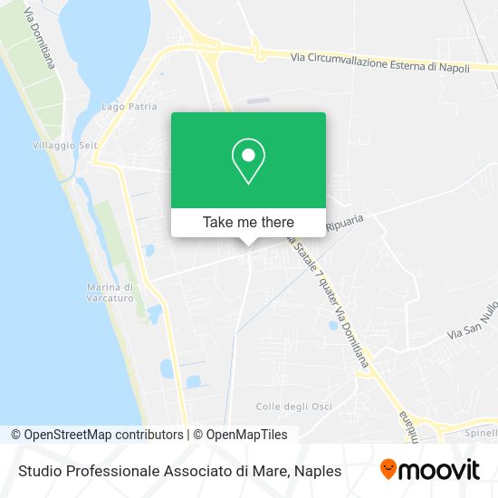 Studio Professionale Associato di Mare map